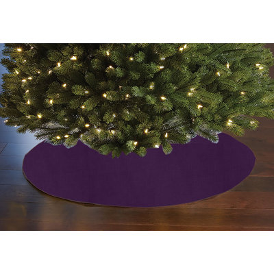 Purple skirt for christmas tree best sale